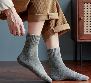 Hot Sale Wool <b>Socks</b> <b>Winter</b> Thermal National Style Pattern Warm <b>Thick</b> Knit Wool Soft Vintage Casual Crew <b>Socks</b> - Product Image 6