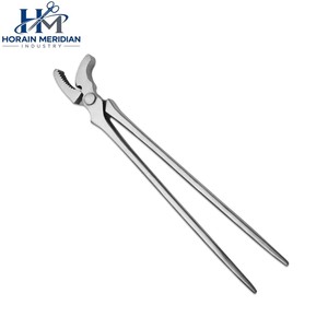 Pince à crins de cheval en acier inoxydable réutilisable de qualité supérieure, instrument vétérinaire pour fermeur, soin des sabots équins, fer à ferroir - Product Image 1