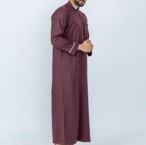 เสื้อผ้าชาติพันธุ์ขนาดใหญ่พิเศษ ชุดอิสลามแบบดั้งเดิม ชุดมุสลิม โธบ คูเวต โรบยาว ระบายอากาศได้ดี ขายส่ง โธบผู้ชาย - Product Image 3