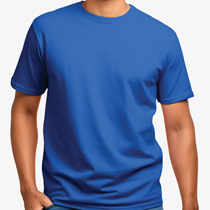 Camiseta de punto informal de verano para hombre, 100% algodón, transpirable, ecológica, de manga corta, proveedor mayorista disponible - Product Image 1