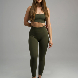 Nouvel Arrivage Vente en Gros Lot de 2 Pièces Ensemble de Sport et Yoga Écologique Grande Taille Personnalisé pour Femme, Tenue de Fitness et d'Entraînement - Product Image 2