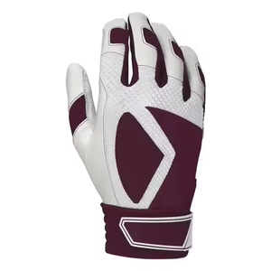 Guantes de Bateo de Béisbol de Cuero Personalizados, Ligeros, de Alta Calidad, Transpirables, para Adultos, Todos los Colores, Tamaños y Logotipos - Product Image 5