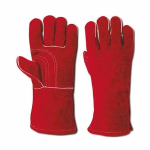 Gants de soudeur en cuir de vachette de qualité supérieure, résistants à l'abrasion et à la chaleur, pour la lutte contre les incendies et le barbecue - Product Image 4
