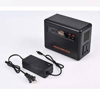 Station d'alimentation portable à onde sinusoïdale modifiée 200W avec lumière LED pour le camping en plein air, la maison et les situations d'urgence