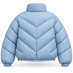 Lightweight Puffer Jacket <b>Men</b> Women Warm Packable Winter Coat Outdoor Casual Outerwear - Product Image 2