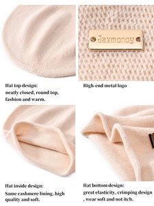 Premium <b>Beanie</b> Custom Knitted Winter Hat Warm Ribbed Cuffed Stretch <b>Skull</b> Cap for Men Women Unisex Streetwear - Product Image 4