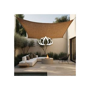 Voile d'ombrage en cuir de qualité export, très demandée |   Parasol de jardin moderne et durable de style farmhouse pour usage extérieur - Product Image 1