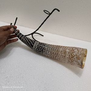 Cuerno para beber de diseño de lujo, de la mejor calidad, con tallado estilo vikingo, seguro para alimentos, técnica de pulido, a bajo precio. - Product Image 4