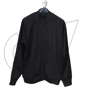 Chaqueta Soft Shell Negra Personalizada OEM 2026 para Hombre, Impermeable, con Cierre de Cremallera, Sin Cuello, Corte Regular, para Todas las Estaciones, con Logotipo Frontal - Product Image 1