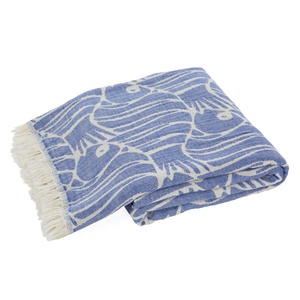 Serviette de plage personnalisée avec logo imprimé personnalisé coton turc sans sable serviettes de bain personnalisées de luxe Pestemal à séchage rapide - Product Image 2