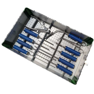 Juego de Instrumentos Quirúrgicos Ortopédicos para Columna Vertebral de Acero Inoxidable, Manual, Certificado MOL, Kit de Alta Calidad, Implantes, Estuche, Retractor - Product Image 4