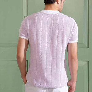 Chemise Homme Tendance à Prix Abordable – Design Estival, Couleur Unie, Confortable, Manches Courtes, Décontractée, en Jersey avec Poche, Personnalisable - Product Image 3