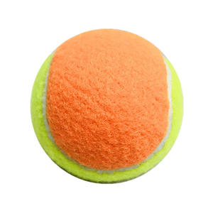 Balles de tennis en caoutchouc jaunes avec corde, rebond élevé, pour entraînement, compétition, jeu avec les animaux - Product Image 1