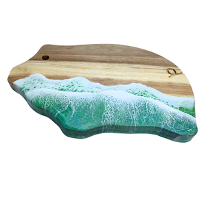 Thanh Tung Thinh Eco Friendly Decorative Wooden <b>Serving</b> <b>Tray</b> <b>Handle</b> Anti-mold Durable Polished Finish Catering Use Made Vietnam - Product Image 6