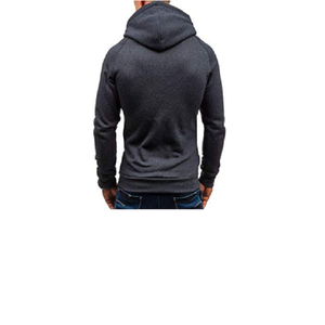 Nouveau pull à capuche pour homme, mode automne-hiver, manches longues, couleur unie, tissu polaire épais, chaud, décontracté, sweat à capuche pour homme - Product Image 6