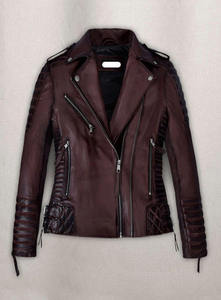 Chaquetas de Cuero Genuino para Mujer al por Mayor, de Alta Calidad, Personalizables, de Secado Rápido, Chaqueta Cálida de Invierno Premium - Product Image 5