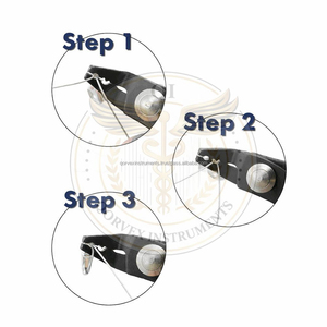 Pince à sertir les perles de 2,5 mm Qorvex Instruments – Outil de précision en acier inoxydable de haute qualité pour la fabrication de bijoux, pour un sertissage sécurisé des perles - Product Image 2