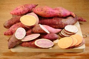 PATATAS DULCES SECAS |   Snacks de Vegetales Secos 100% Naturales y Suaves |   Sin azúcar añadido, sin OMG |   Comida Vegana Saludable para Exportación Global - Product Image 2