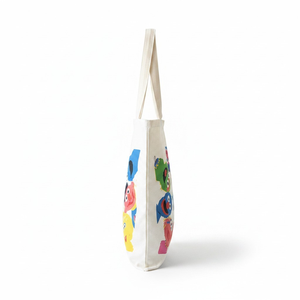 Sac fourre-tout en toile de coton mini, imprimé sur mesure, écologique, réutilisable, pour femmes, voyage, plage, cadeau promotionnel - Product Image 2