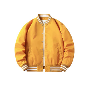 Blouson universitaire matelassé unisexe en toile à capuche, couleur unie, coupe-vent, imperméable, style décontracté pour couple - Product Image 1