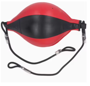 Sac de boxe professionnel double extrémité PROFIT SPORTS de haute qualité, gonflable en PU, rouge et noir, toutes saisons, pour la gym - Product Image 4
