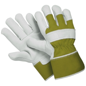 Gants de sécurité anti-vibration en cuir pleine fleur de vachette, style rigger canadien, haute performance, robustes, pour la construction - Product Image 3
