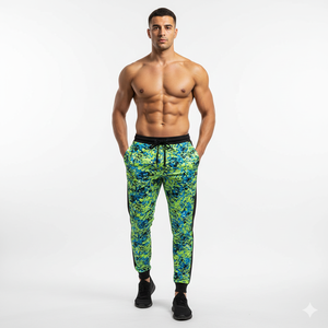 Jogging décontractés pour hommes conçus pour le confort et la mobilité, matière légère et respirante, fabrication OEM personnalisée pour l'exportation - Product Image 4