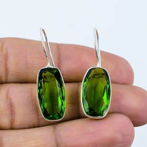 Magníficos Pendientes de Peridoto y Cuarzo, Producto de Moda - Product Image 3