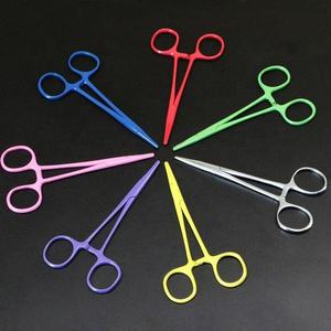 Tijeras Quirúrgicas Curvas de 5 Pulgadas, Lisas, Hemostáticas, Tipo Mosquito, para Perros y Alicates de Peluquería Canina para Mascotas y Gatos de Dentavex - Product Image 4