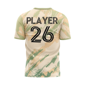 Fabricante de Camisetas de Fútbol OEM, Camiseta de Fútbol Personalizada con Cuello en V, Manga Corta, Sublimada, Transpirable, Uniforme de Alto Rendimiento - Product Image 2
