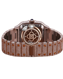 Wholesale Moissanite <b>Diamond</b> <b>Watch</b> Men Full Pave VVS Stone Bracelet <b>Watch</b> - Product Image 4