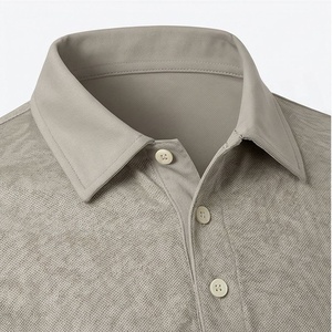 Polos de Seda y Algodón Transpirables para Hombre, Logotipo Bordado, Alta Calidad, Lisos, para Golf, Camisetas Únicas, Color Personalizado, Ropa Deportiva - Product Image 4