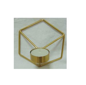 Candelabro de Metal de Lujo Personalizado, Candelabro Alto Dorado para Velas Pequeñas, Producto en Oferta - Product Image 5