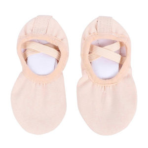 Chaussures de danse confortables à demi-semelle souple pour le ballet, de qualité supérieure, à cinq trous, en cuir premium, à prix abordable - Product Image 1