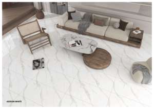 Azulejos de porcelana premium brillantes sin fin, tamaño 600x1200, formato grande para pisos y paredes, para hogares modernos, oficinas y comercios. - Product Image 3