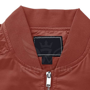 Blouson d'hiver pour homme en polyester imperméable avec logo personnalisé, écologique, chauffant, respirant, fermeture éclair, veste décontractée - Product Image 2