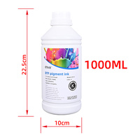 Encre DTF 1000 ml, encre blanche DTF, encre pigmentée CMYK pour imprimante Epson XP600 I3200 I1600 TX800 DX7, films PET, transfert thermique, fournisseur OEM