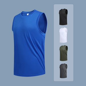 Camiseta Deportiva de Verano para Hombre, Talla Grande, Transpirable, 100% Algodón, Cuello Redondo, Formal, para Correr y Hacer Ejercicio, Tallas M-8XL - Product Image 4