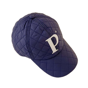 High Quality Adjustable High Quality Stylish Autumn and <b>Winter</b> Leisure Letter P Quilted Hat Keep Warm <b>Winter</b> Baseball <b>Cap</b> - Product Image 6