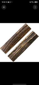 Écaille décorative en os pour la fabrication de couteaux personnalisés, design traditionnel fait main, surface lisse, durable et polie. - Product Image 2