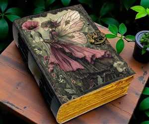 Grimoire en cuir fait main – Livre de sorts vierge, Journal de sorcellerie, Carnet Wiccan Pagan, Journal quotidien de magie - Product Image 5