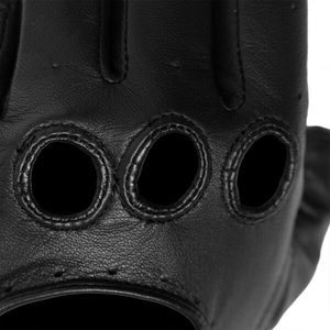 Premium Genuine Leather <b>Gloves</b> for Men Soft Real Leather Full Finger <b>Gloves</b> Durable, Comfortable & Breathable Leather <b>Gloves</b> - Product Image 5