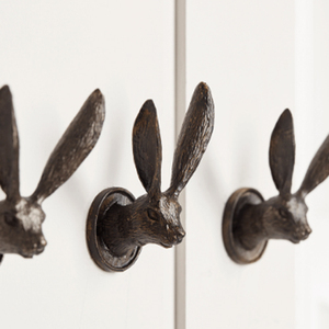 Hameçon en aluminium moulé - Finition bronze antique - Product Image 3