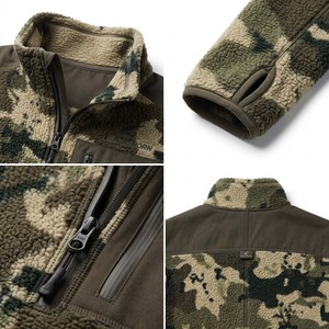 Chaqueta de Forro Polar 3 en 1 Personalizada OEM ODM, Transpirable, con Cremallera Frontal, Impermeable, Resistente al Viento, Unisex, para Trabajo al Aire Libre - Product Image 3