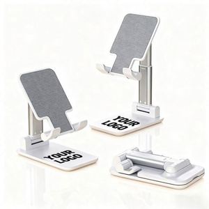 Customized Logo Anti Shake Foldable Office Desktop/Phone/<b>Tablet</b> <b>Stand</b> Promotion Gift Adjustable Mobile Phone Holder - Product Image 6