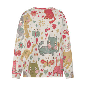 เสื้อสเวตเชิ้ตคอกลมผู้ชาย ผ้าฝ้าย 100% น้ำหนักเบา คุณภาพสูง ระบายอากาศได้ดี แห้งเร็ว สวมใส่สบาย แขนยาว - Product Image 3