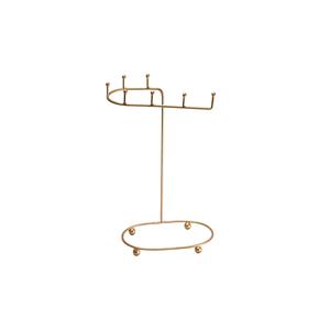 Organizador de Joyas Compacto con Múltiples Ganchos, Soporte Elevado para Collares y Pulseras, Exhibidor Elegante para Tocador - Product Image 2