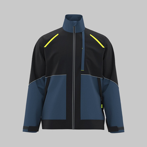 Chaqueta Softshell de Trabajo, Chaqueta de Seguridad Impermeable y Reflectante para Uso Industrial - Product Image 1