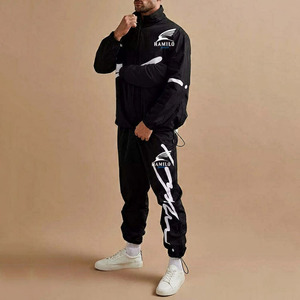 Último Diseño 2026, Chándal Deportivo para Hombre, Algodón y Poliéster, Chándal Informal de Manga Larga, Ropa Holgada, Traje de Invierno con Forro Polar, Talla XL - Product Image 1