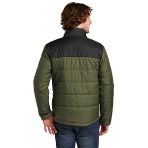 Mens Bubble <b>Jacket</b> Insulated Quilted Puffer Coat For Cold Weather Street Style Fashion Comfortable Winter Outerwear For Men - Product Image 3